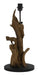 Light & Living Lampvoet Ikal Hout, 50cm - Naturel/Bruin (excl. kap) - Rond
