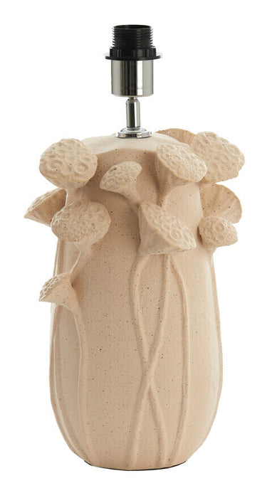 Light & Living Lampvoet Lavci Keramiek, 32cm - Crème (excl. kap) - Ovaal