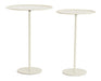 Light & Living Ronde Bijzettafel Lia Set van 2 stuks - Crème