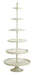 Light & Living Etagère Hokksund 200cm hoog - Crème - Rond