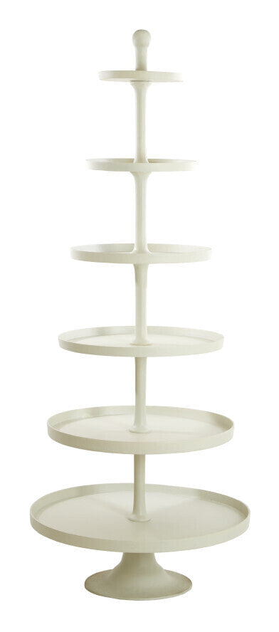 Light & Living Etagère Hokksund 200cm hoog - Crème - Rond