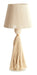Light & Living Tafellamp Espino 70cm - Crème - Rond