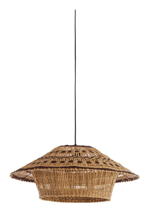 Light & Living Hanglamp Owana Zeegras, Ø64cm - Naturel/Bruin - Rond