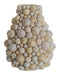 Light & Living Vaas Sea Urchin Keramiek, 49cm - Crème - Rond