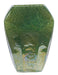 Light & Living Vaas Vionna Glas, 34cm - Donkergroen - Ovaal