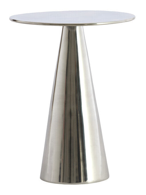 Light & Living Ronde Bijzettafel Leova Ø35cm - Nikkel