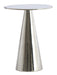 Light & Living Ronde Bijzettafel Leova Ø35cm - Nikkel