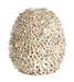Light & Living Vaas Ubate Schelpen, 35cm - Crème - Rond