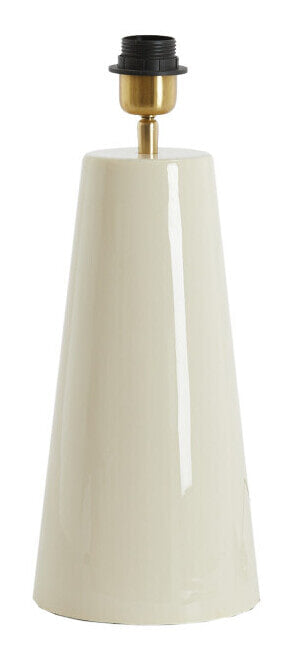 Light & Living Lampvoet Yelos 35cm - Crème (excl. kap) - Rond