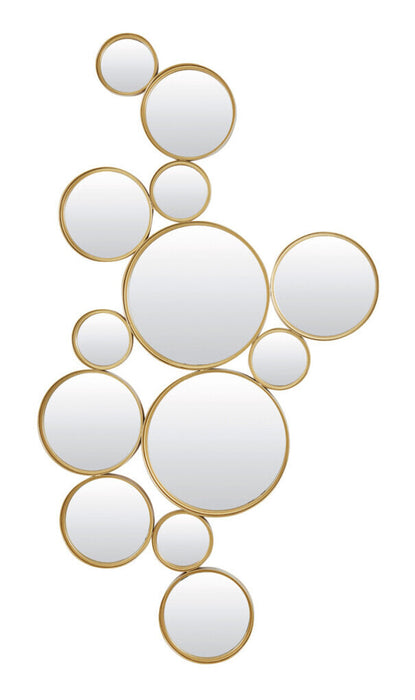 Light & Living Spiegel Cielo 65 x 127cm - Goud - Organisch