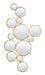 Light & Living Spiegel Cielo 65 x 127cm - Goud - Organisch
