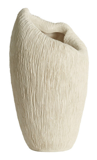Light & Living Vaas Denisa Kunststof, 50cm - Crème - Ovaal