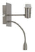 Light & Living Wandlamp Regina met LED-flex - Nikkel Satijn