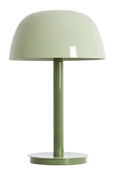 Light & Living Tafellamp Marivet 48cm - Olijfgroen - Rond