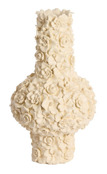 Light & Living Vaas Gyula 47cm - Crème - Rond