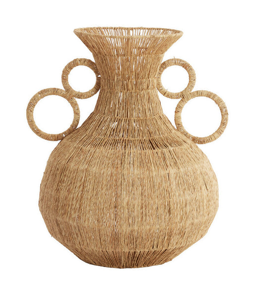Light & Living Vaas Brisa Jute, 54cm - NATUREL - Rond