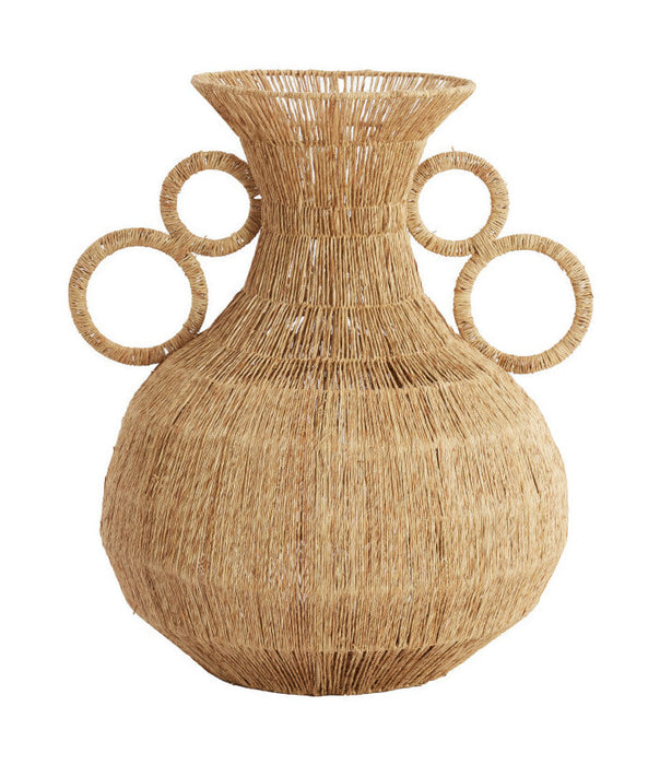 Light & Living Vaas Brisa Jute, 54cm - NATUREL - Rond
