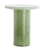 Light & Living Ronde Bijzettafel Tudo Keramiek, Ø40cm - Mintgroen