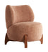 Light & Living Fauteuil Binoa Bouclé - Oud Roze