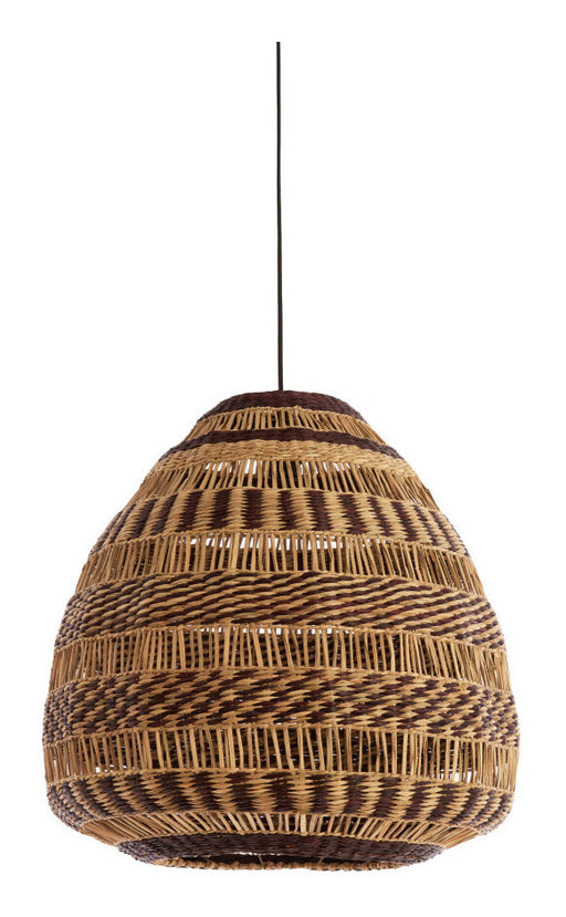 Light & Living Hanglamp Soluna Zeegras, Ø56cm - Naturel/Bruin - Rond