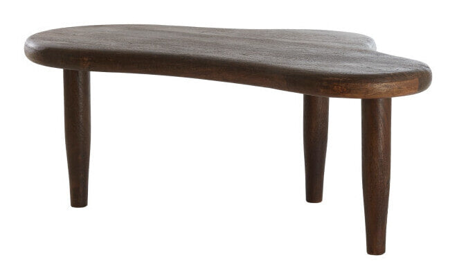 Light & Living Organische Salontafel Canzo Mangohout, 102 x 64cm - Roodbruin