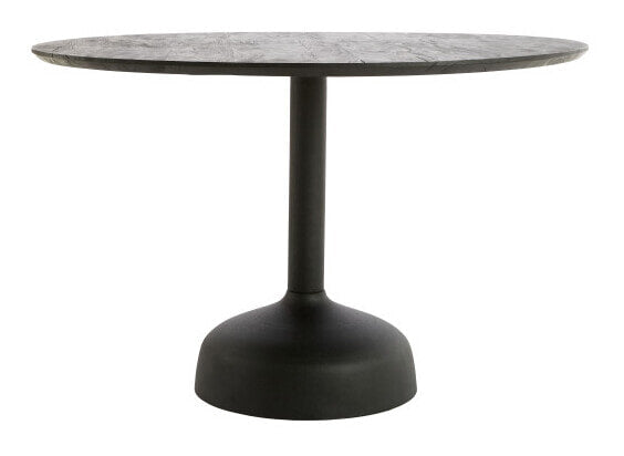 Light & Living Ronde Eettafel Tunja Mangohout, Ø120cm - ZWART