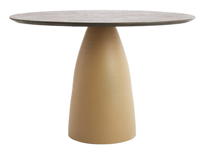 Light & Living Ronde Eettafel Palmira Hout en metaal, Ø120cm - Bruin