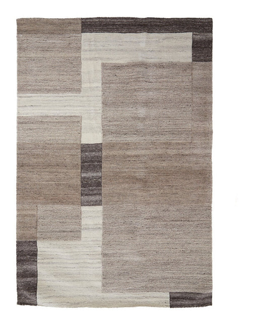 Light & Living Vloerkleed Almao Wol, 200 x 300cm - Beige/Donkerbruin