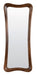 Light & Living Organische Spiegel Alamos Hout, 160 x 68cm - Roodbruin