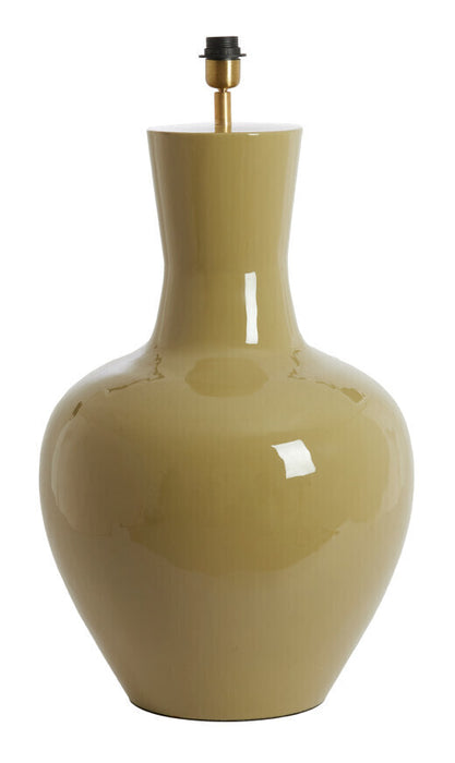 Light & Living Lampvoet Nana 69cm - Olijfgroen (excl. kap) - Rond