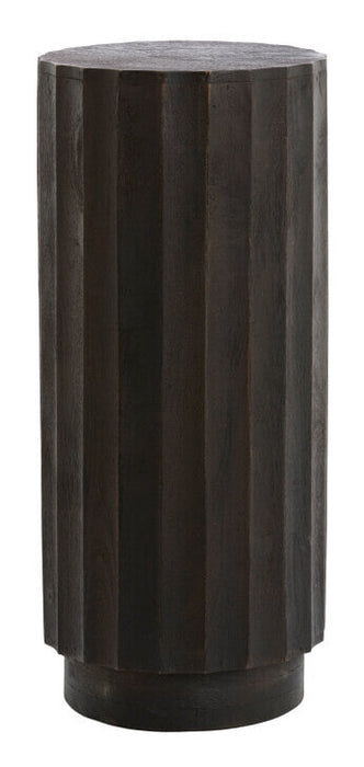 Light & Living Zuil Ellena 80cm hoog - Mat Donker Roodbruin - Rond