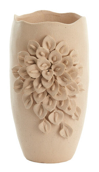 Light & Living Vaas Amiata Keramiek, 34cm - Crème - Ovaal