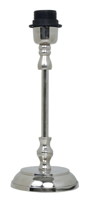 Light & Living Lampvoet Mithun 25cm - Nikkel (excl. kap) - Rond