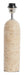 Light & Living Lampvoet Malakai Travertin-look, 28cm - Zand (excl. kap) - Rond