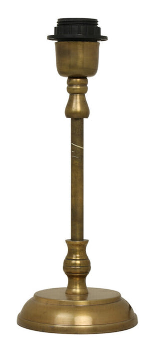 Light & Living Lampvoet Mithun 25cm - Antiek Brons (excl. kap) - Rond