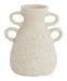 Light & Living Vaas Zephan Papier Maché, 30cm - Mat Crème - Rond