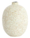 Light & Living Vaas Orxeta Terrazzo, 41cm - Crème - Rond