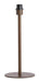 Light & Living Lampvoet Cerini Houtlook, 46cm - Donkerbruin (excl. kap) - Ovaal