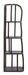 Light & Living Wandkast Lowe 175 x 53cm - Mat Donker Roodbruin