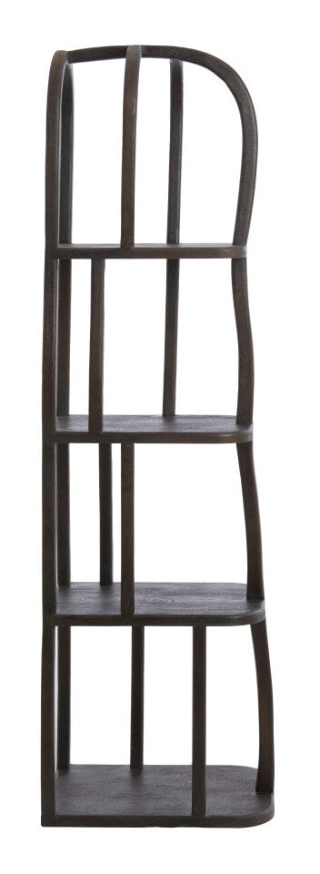 Light & Living Wandkast Lowe 175 x 53cm - Mat Donker Roodbruin