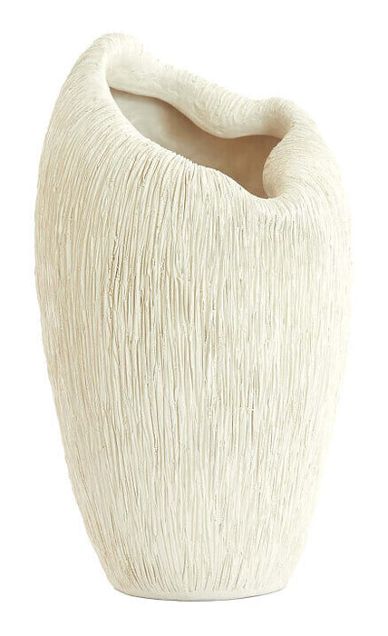 Light & Living Vaas Denisa 37cm - Crème - Ovaal