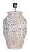 Light & Living Lampvoet Vulsini Keramiek, 50cm - Antiek Grijs (excl. kap) - Rond