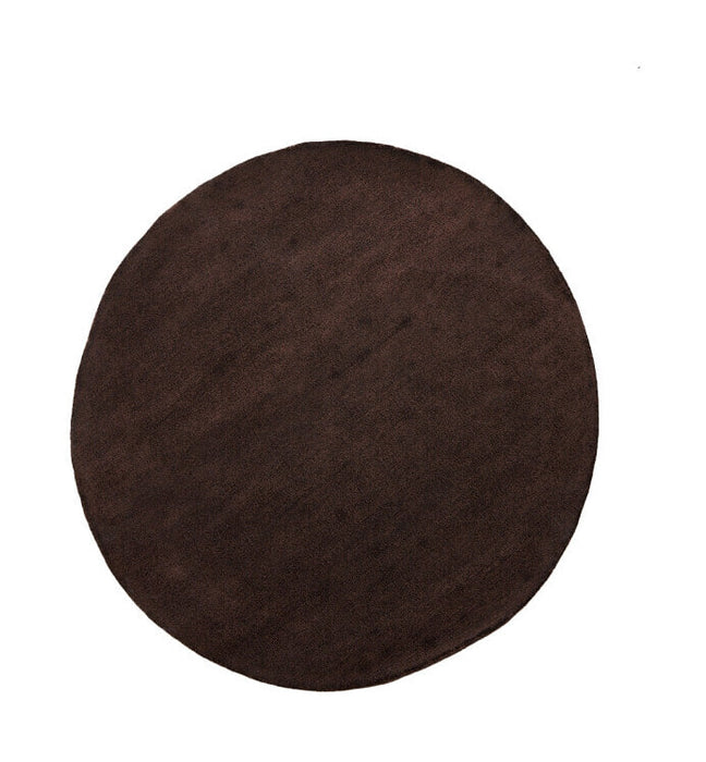 Light & Living Rond Vloerkleed Arcola 220cm - Donkerbruin