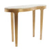 Light & Living Organische Sidetable Giulio Marmer, 110cm - Taupe