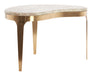 Light & Living Organische Salontafel Giulio Marmer, 65 x 39cm - Taupe