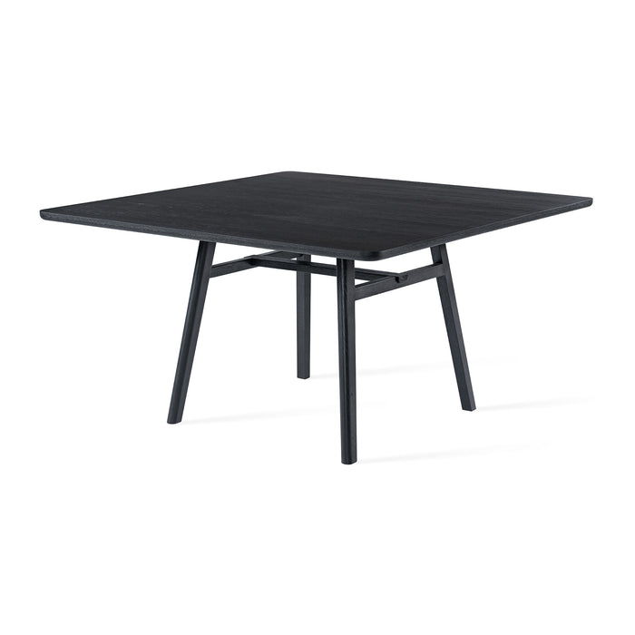 Jesper Home Vierkante Eettafel Surnu Eiken, 140 x 140cm - Zwart