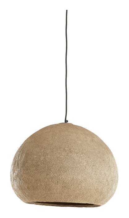 Light & Living Hanglamp Celmiros Papier-maché, Ø51cm - Grijs - Rond