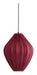 Light & Living Hanglamp Verita Ø36cm - Bordeaux - Rond