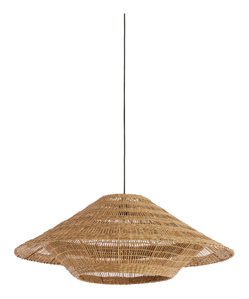 Light & Living Hanglamp Owana Zeegras, Ø80cm - Naturel - Rond