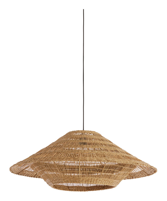 Light & Living Hanglamp Owana Zeegras, Ø80cm - Naturel - Rond